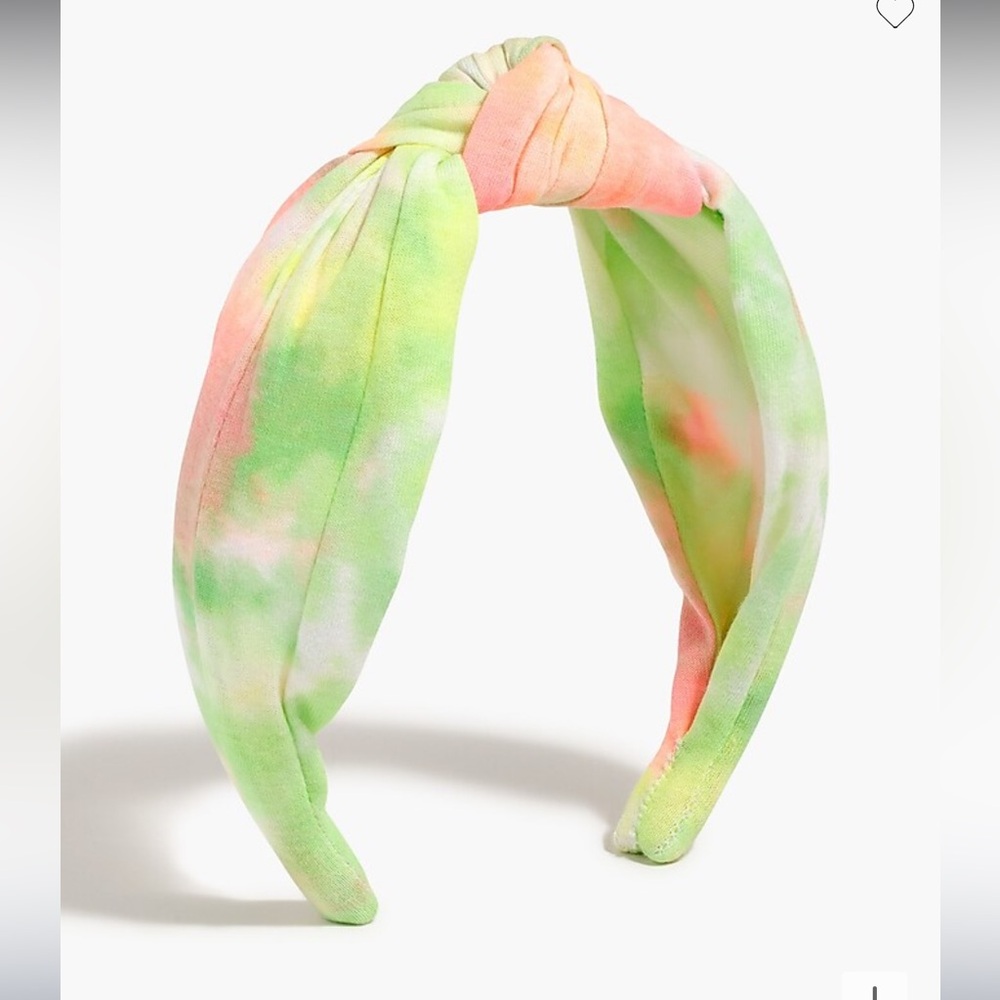 Jcrew tie dye knot headband